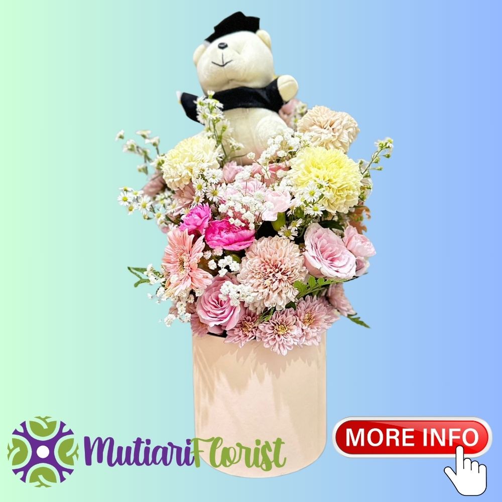 buket bunga wisuda